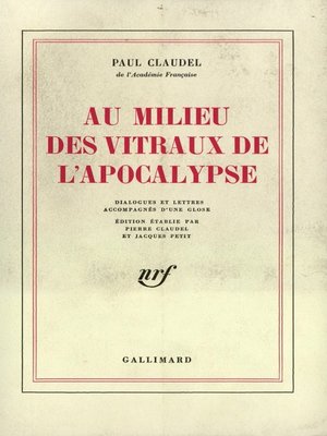 cover image of Au milieu des vitraux de l'Apocalypse